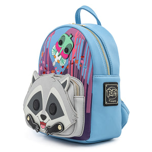 Pop! by Loungefly Disney Pocahontas Meeko Flit Earthday Cosplay Mini Backpack