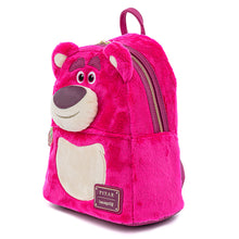 Load image into Gallery viewer, Loungefly Pixar Lotso Cosplay Sherpa Mini Backpack