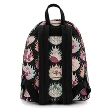 Load image into Gallery viewer, Loungefly Disney Villains Pastel Flames AOP Mini Backpack