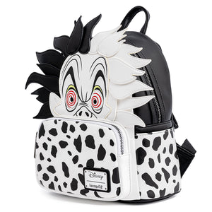 Loungefly Disney Villains Cruella De Vil Spots Cosplay Mini Backpack