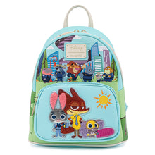 Load image into Gallery viewer, Loungefly Disney Zootopia Chibi Group Mini Backpack