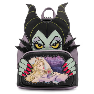 Loungefly Disney Villains Scene Malificent Sleeping Beauty Mini Backpack