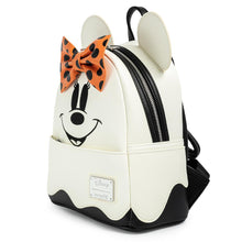 Load image into Gallery viewer, Loungefly Disney Ghost Minnie Glow In The Dark Cosplay Mini Backpack