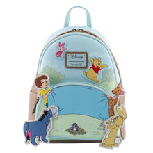 Load image into Gallery viewer, Loungefly Disney Winnie The Pooh 95th Anniversary Celebration Toss Mini Backpack