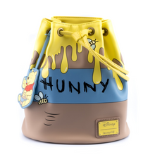 Load image into Gallery viewer, Loungefly Disney Winnie The Pooh 95th Anniversary Honeypot Convertible Backpack