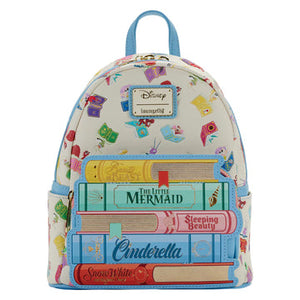 Loungefly Disney Princess Books Classic Mini Backpack