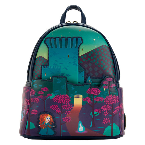 Loungefly Disney Brave Princess Merida Castle Series Mini Backpack
