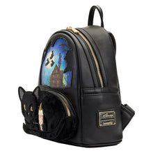 Load image into Gallery viewer, Loungefly Disney Hocus Pocus Binx Pocket Mini Backpack