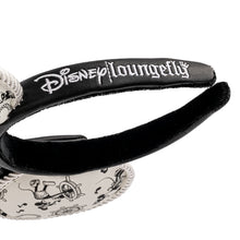 Load image into Gallery viewer, Loungefly Disney Steamboat Willie Ears Bow Rope Piping Headband