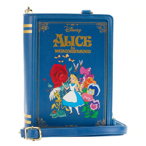 Loungefly Disney Alice in Wonderland Classic Book Convertible Backpack