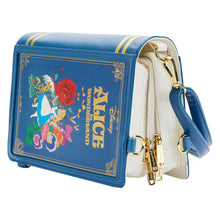 Load image into Gallery viewer, Loungefly Disney Alice in Wonderland Classic Book Convertible Backpack