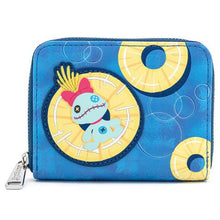 Load image into Gallery viewer, Loungefly X Disney Lilo and Stitch Pineapple Floaty Scrump Zip Around Wallet