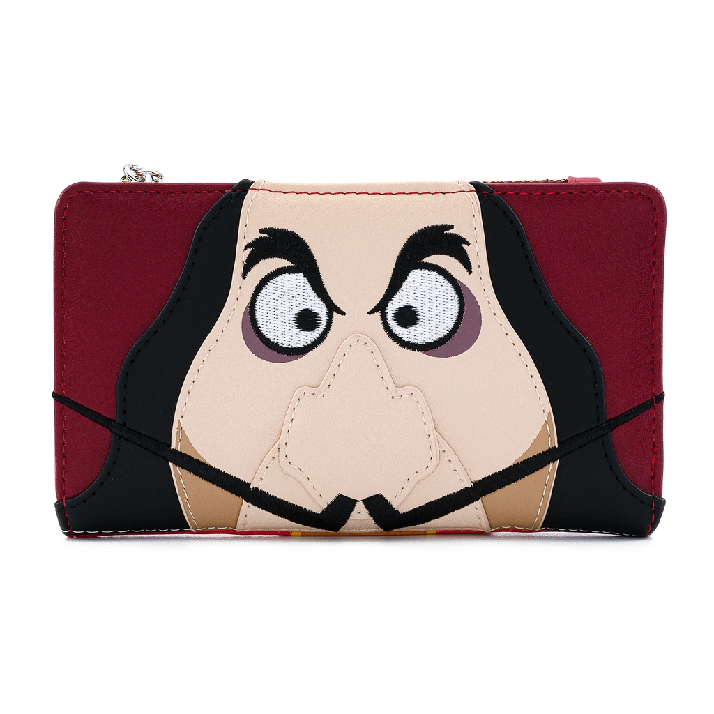 Loungefly X Disney Captain Hook Cosplay Wallet Front View
