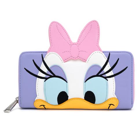 Loungefly X Disney Daisy Duck Cosplay Zip Around Wallet