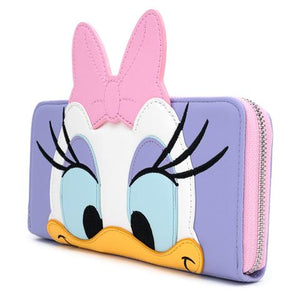 Loungefly X Disney Daisy Duck Cosplay Zip Around Wallet
