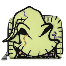 Load image into Gallery viewer, Loungefly Disney Nightmare Before Christmas Oogie Boogie Creepy Crawlies Zip Around Wallet Front View