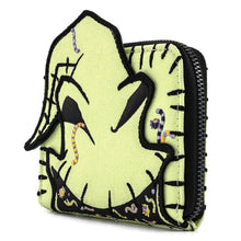 Load image into Gallery viewer, Loungefly Disney Nightmare Before Christmas Oogie Boogie Creepy Crawlies Zip Around Wallet Side View