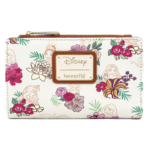 Loungefly Disney Princess Floral All Over Print Wallet Front