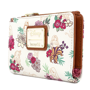 Loungefly Disney Princess Floral All Over Print Wallet Side