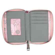 Load image into Gallery viewer, Loungefly Disney Cats All Over Print Zip Around Wallet Inside