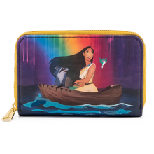 Load image into Gallery viewer, Loungefly Disney Pocahontas Just Around The River Bend Zip Around Wallet