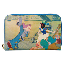 Load image into Gallery viewer, Loungefly Disney Snow White Scenes Zip Around Wallet
