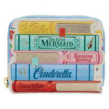 Load image into Gallery viewer, Loungefly Disney Princess Books Zip Around Wallet