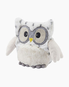 Warmies Hooty the Snow Owl Plush (9")