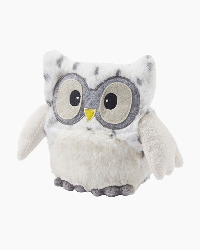 Warmies Hooty the Snow Owl Plush (9