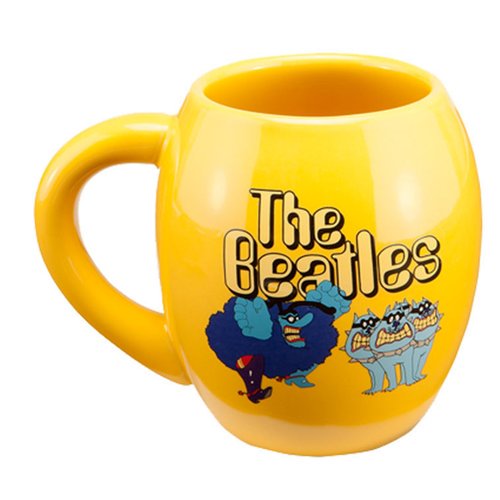 The Beatles Yellow Submarine 18 Ounce Oval Ceramic Mug