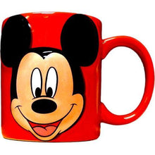 Load image into Gallery viewer, Disney Mickey Mouse Full Face 11oz Ceramic Relief Mug