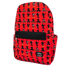 Load image into Gallery viewer, Loungefly Mickey Parts AOP Nylon Backpack