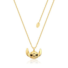 Load image into Gallery viewer, Disney Couture Kingdom Gold-Plated Lilo &amp; Stitch Necklace