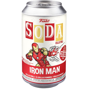 Funko Vinyl Soda Avenger Endgame Iron Man (Chance of Chase)