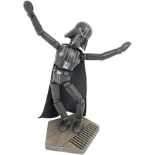 Load image into Gallery viewer, Star Wars Galaxy&#39;s Edge Toydarian Wooden Darth Vader Bendable Toy Figurine