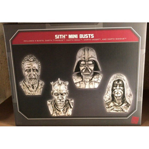 Star Wars Galaxy's Edge Sith Lord 4 Mini Bust Figurine Darth Vader