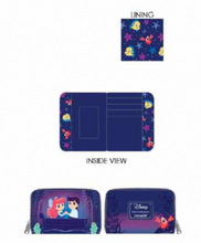 Load image into Gallery viewer, Loungefly Disney The Little Mermaid Gondola Scene Ziparound Wallet