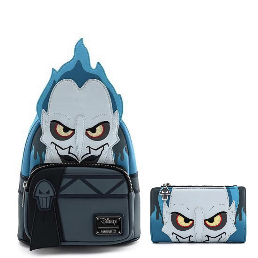 hades mini backpack Loungefly Disney Hercules Villains Scene – Uptown 2000 9 W x 10 H x 5 D Imported Hades Backpacks for Sale |
