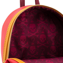 Load image into Gallery viewer, Loungefly Disney Captain Hook Cosplay Mini Backpack Inside View