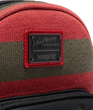 Load image into Gallery viewer, Loungefly Nightmare on Elm Street Freddy Sweater Mini Backpack w/ Bag Charm