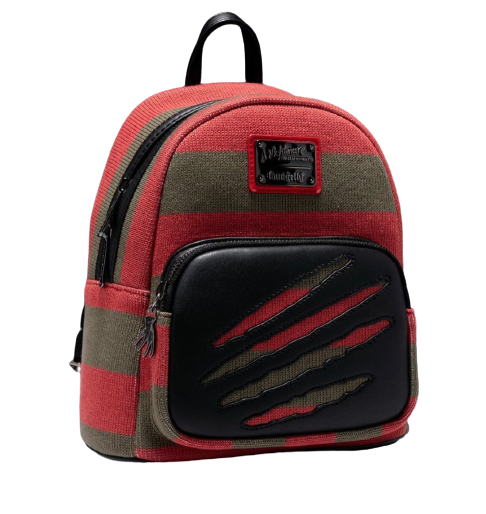 Loungefly Nightmare on Elm Street Freddy Sweater Mini Backpack w