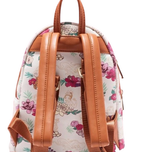 Loungefly Disney Princess Floral All Over Print Mini Backpack