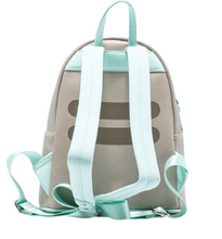 Load image into Gallery viewer, Loungefly Pusheen Plate O Donuts Cosplay Mini Backpack Back View