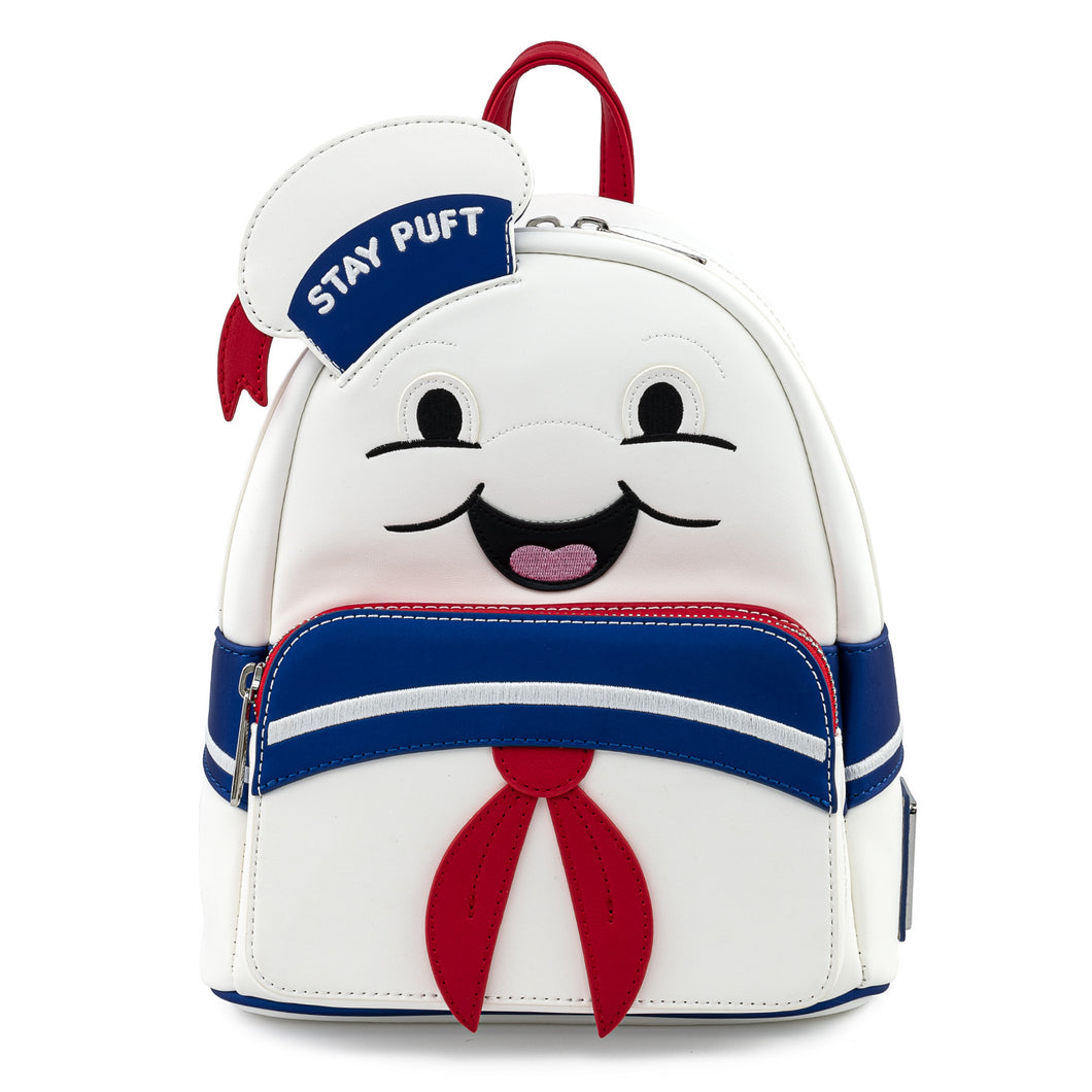Loungefly Ghostbusters Stay Puft Cosplay Mini Backpack