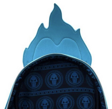 Load image into Gallery viewer, Loungefly Disney Villains Hades Cosplay Mini Backpack and Bi-fold Wallet Combo