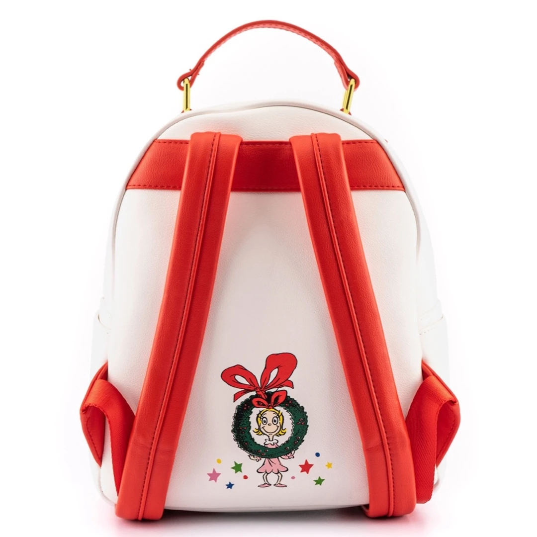 Loungefly Dr. Seuss The Grinch Chimney Thief Mini Backpack The