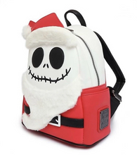 Load image into Gallery viewer, Loungefly Disney NBC Christmas Jack Cosplay Flap Mini Backpack and Flap Wallet