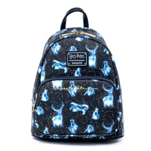 Load image into Gallery viewer, Loungefly Harry Potter Expecto Patronum All Over Print Mini Backpack Front View