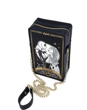 Load image into Gallery viewer, Loungefly Disney Nightmare Before Christmas Tarot Card Passport Bag
