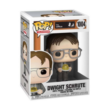 Load image into Gallery viewer, Funko Pop! Television The Office Dwight Schrute with Jello Stapler Vinyl Figure Pop Television 1004